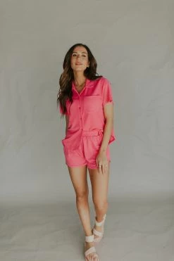 Henly Shes All That Button Down Top SETS