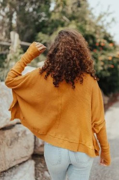 Henly *Free People Moon Daisy Pullover In Sunbaby