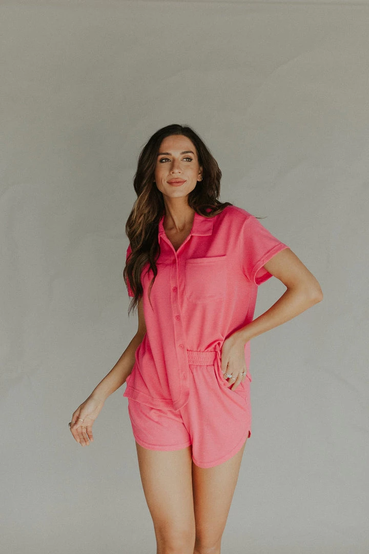 Henly Shes All That Button Down Top SETS