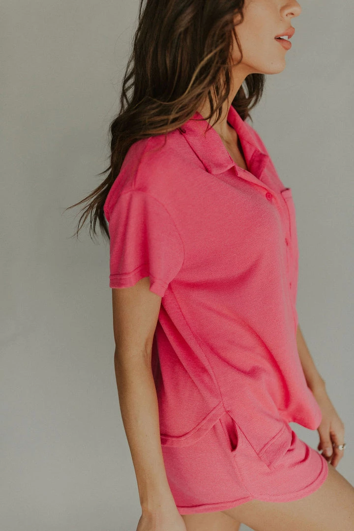 Henly Shes All That Button Down Top SETS