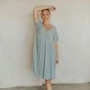Henly Dresses Emmy Babydoll In Faded Denim