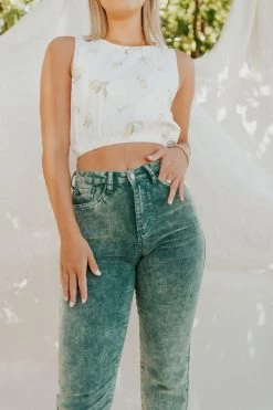 Henly Megs Pants In Green Pants/Shorts