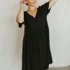 Henly Dresses Emmy Babydoll In Black