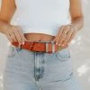 Henly Free People We The Free Getty Leather Belt In Sedona