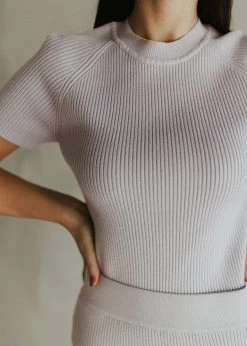 Henly *Carmen Sweater In Lilac XL/Plus Available
