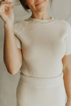 Henly Carmen Sweater In Oatmeal