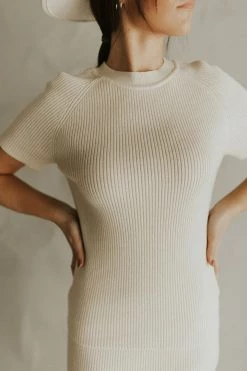 Henly Carmen Sweater In Oatmeal
