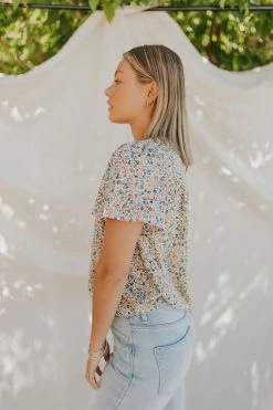 Henly Emma Floral Blouse Tops