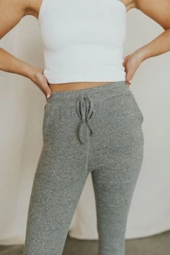 Henly Stone Grey Joggers Pants/Shorts