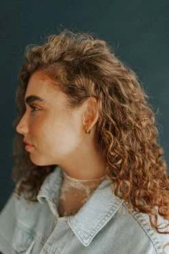 Henly Sun Burst Hoops MINI