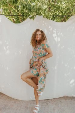 Henly Gable Smocked Midi NEW ARRIVALS