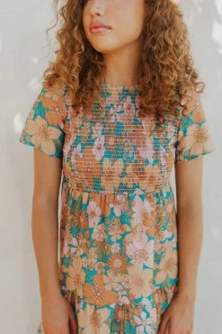 Henly Gable Smocked Midi NEW ARRIVALS