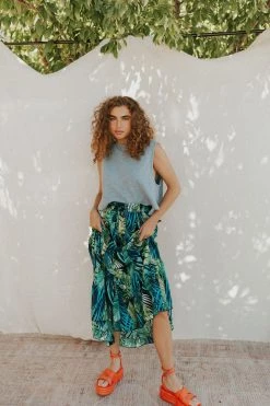 Henly Tropic Trip Maxi Skirt NEW ARRIVALS