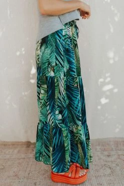 Henly Tropic Trip Maxi Skirt NEW ARRIVALS