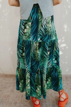 Henly Tropic Trip Maxi Skirt NEW ARRIVALS