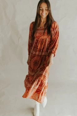 Henly Dresses Bohemian Rhapsody Midi