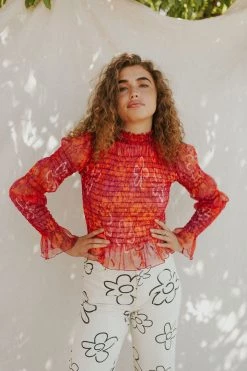 Henly Free People Hello There Top