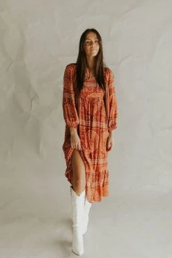 Henly Dresses Bohemian Rhapsody Midi