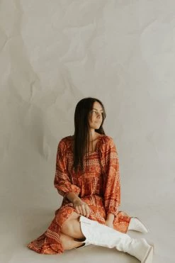 Henly Dresses Bohemian Rhapsody Midi