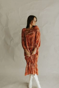 Henly Dresses Bohemian Rhapsody Midi
