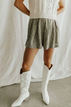 Henly Ana Floral Short In Sage