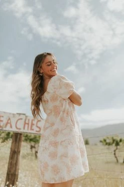 Henly Bloom Dress In Peach Dresses