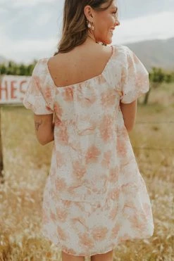 Henly Bloom Dress In Peach Dresses