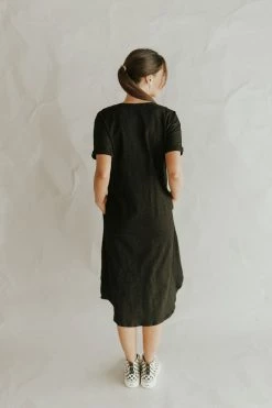 Henly Dresses Marlowe T-Shirt Dress In Black