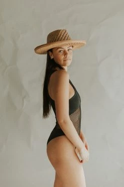 Henly Futuro One Piece Suit In Black Swim
