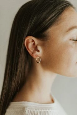 Henly *14K Gold-Filled Hoop Earrings