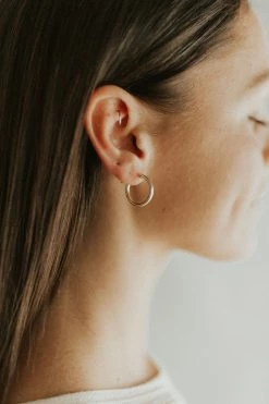 Henly *14K Gold-Filled Hoop Earrings