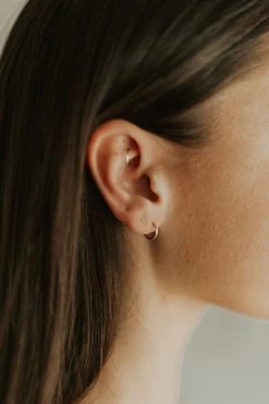 Henly *14K Gold-Filled Mini Endless Hoops Accessories