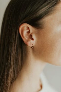 Henly *14K Gold-Filled Mini Endless Hoops Accessories