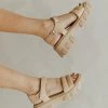 Henly Shoes Rory Platform Sandal In Toffee