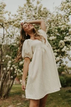 Henly Clara Babydoll In Cream Dresses