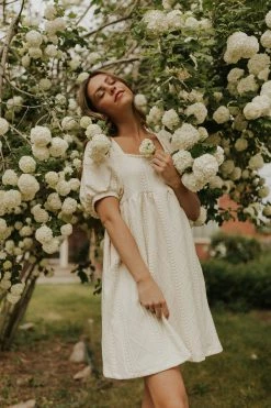 Henly Clara Babydoll In Cream Dresses