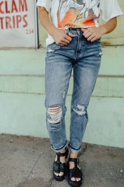 Henly Burke Distressed Denim Jeans