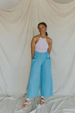 Henly BRB Pants In Turkish Blue