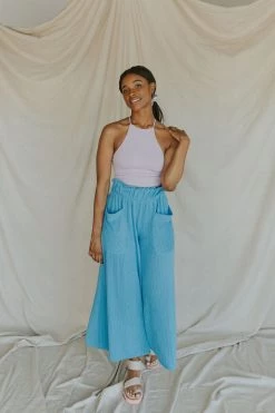 Henly BRB Pants In Turkish Blue