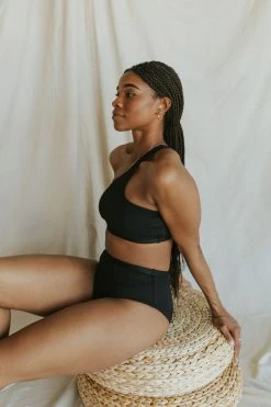 Henly *Pop Swim Bottom In Black