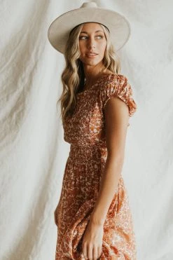 Henly Free People Ultraviolet Dress In Tea Combo