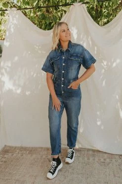 Henly Jumpsuits Free People Marci Jumpsuit In High Noon