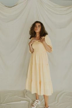 Henly Picnic In The Park Midi In Marigold