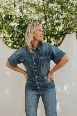 Henly Jumpsuits Free People Marci Jumpsuit In High Noon