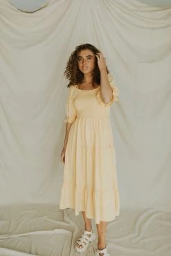 Henly Picnic In The Park Midi In Marigold