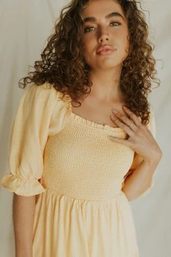 Henly Picnic In The Park Midi In Marigold