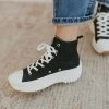 Henly Willow Canvas High Tops In Black Shoes