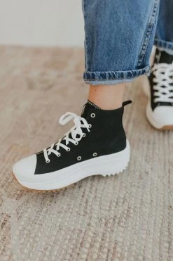 Henly Willow Canvas High Tops In Black Shoes