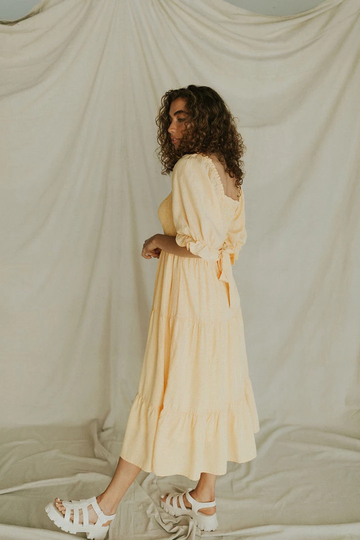 Henly Picnic In The Park Midi In Marigold