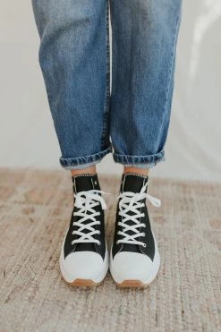 Henly Willow Canvas High Tops In Black Shoes
